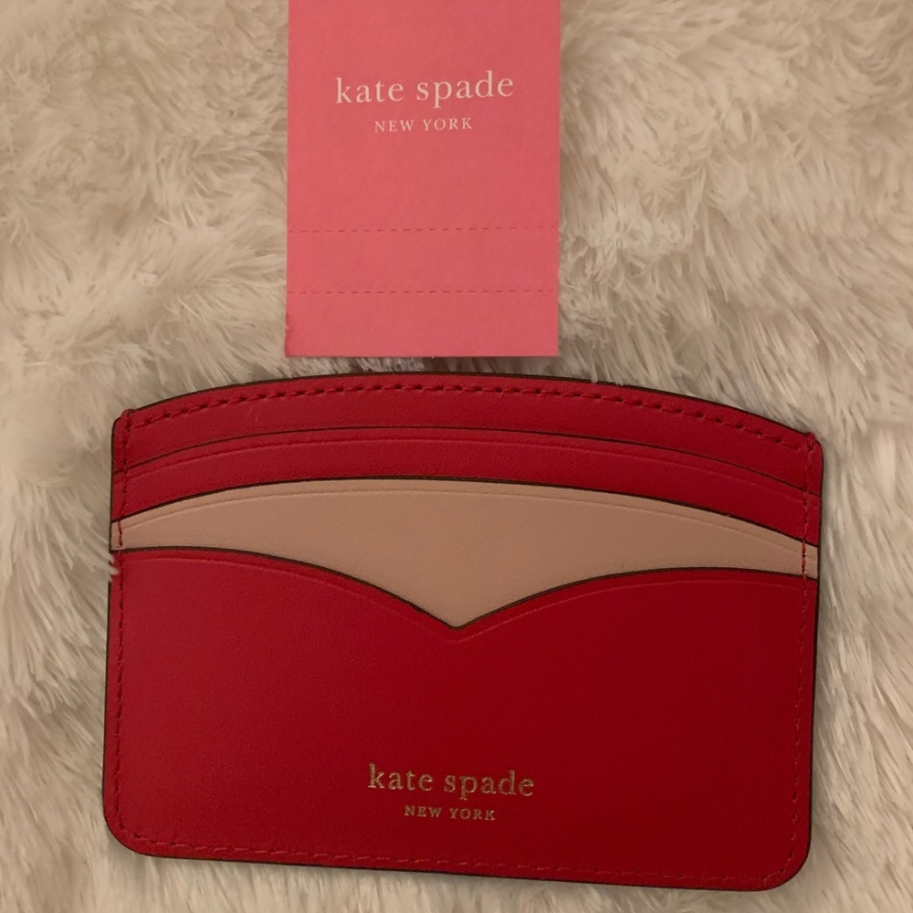 Kate Spade Small Slim Card Holder, New, Authentic